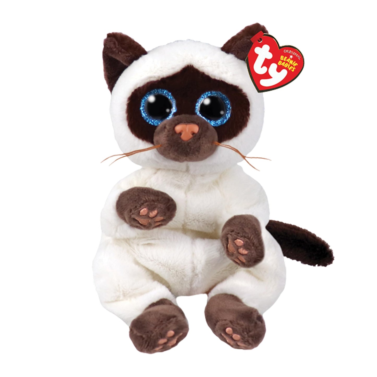 TY Beanie Babies: Miso The Cat Plush 15 cm – Grey (TY40548)