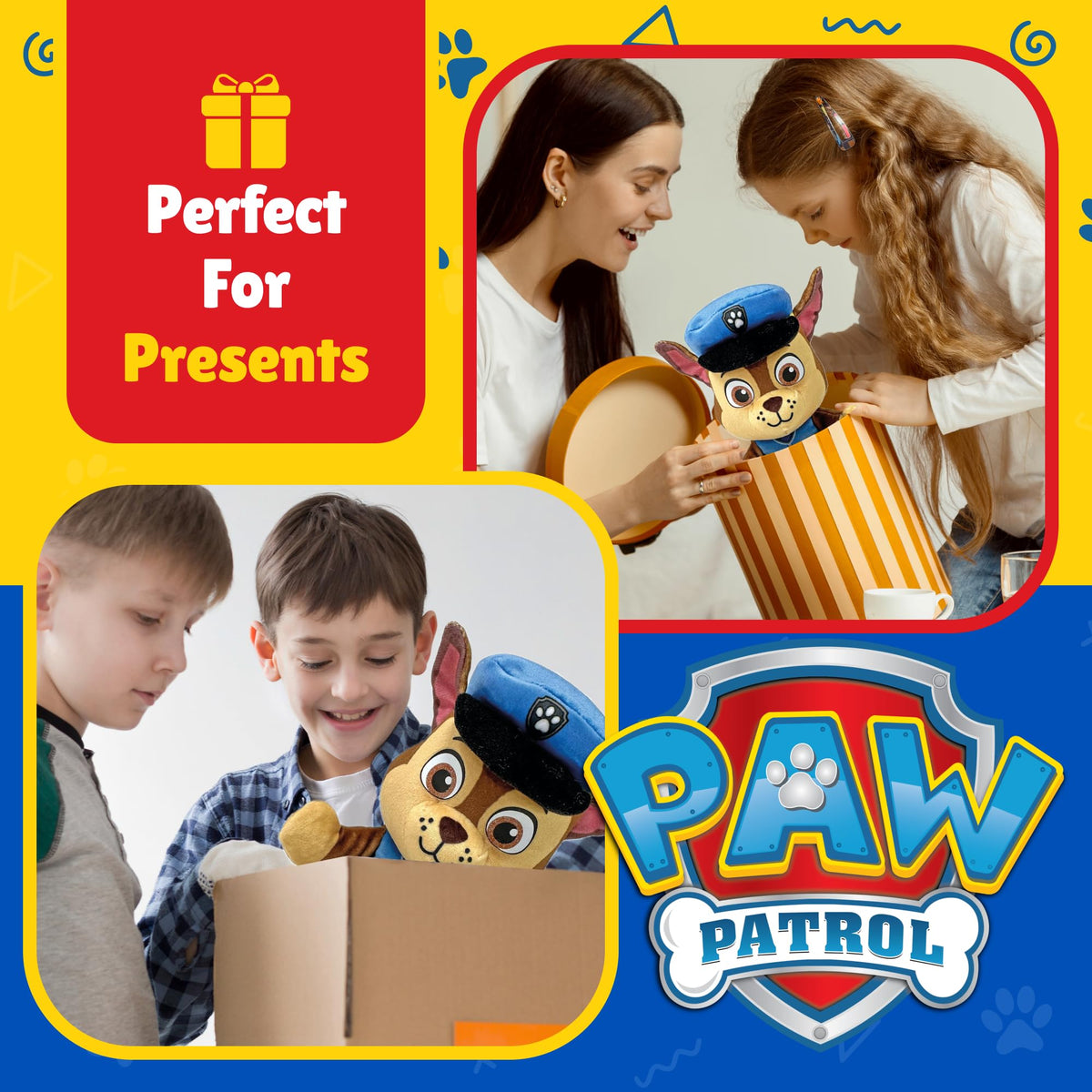 Ty Paw Patrol Chase Plush 20cm – Floppy Soft Toy Collectible | Gift Idea
