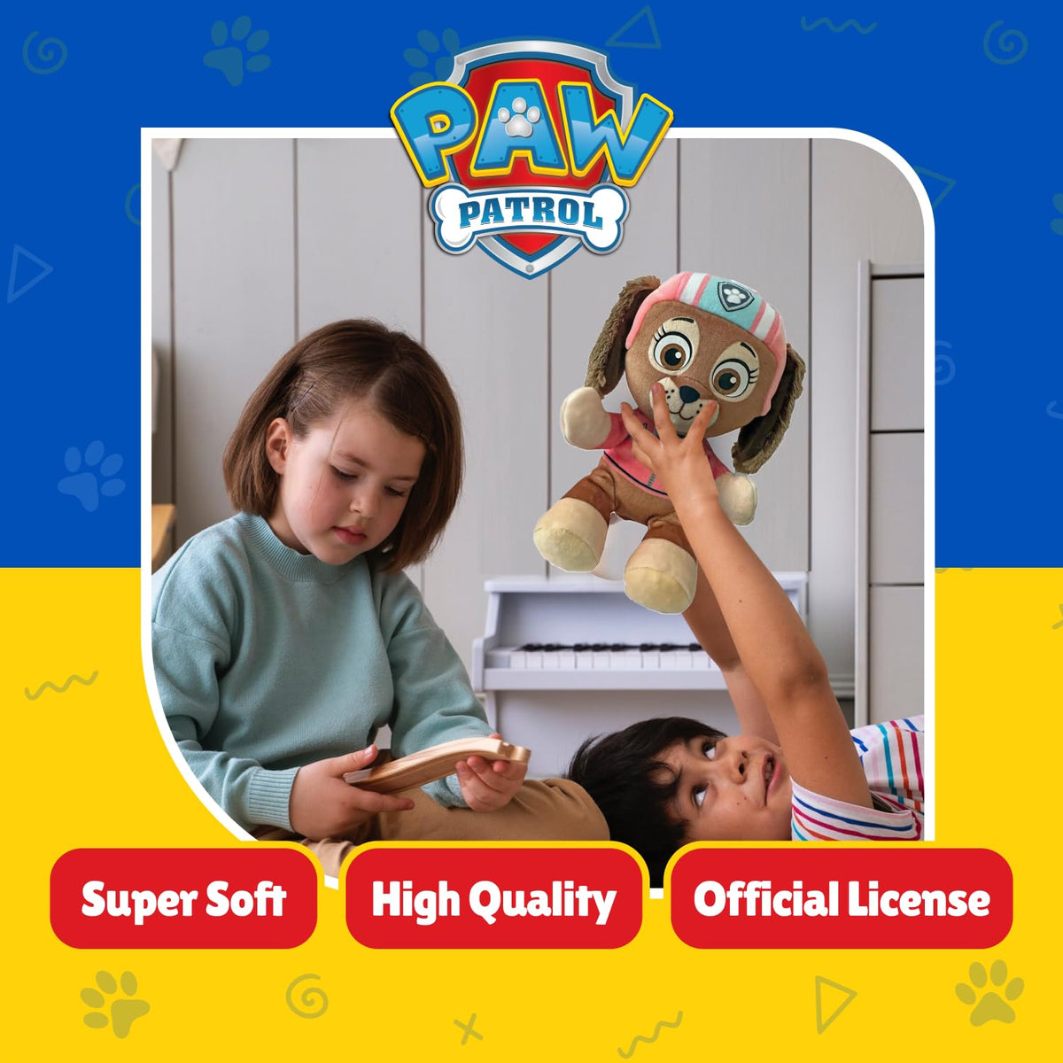 Ty Paw Patrol Liberty Floppy 6-Inch Plush | Collectible Toy by Ty