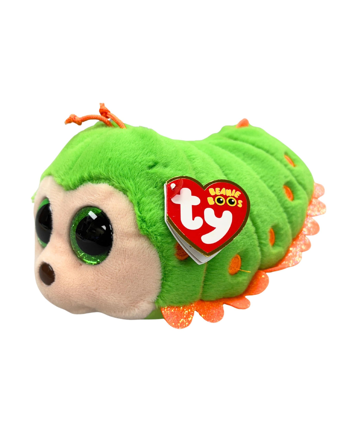 Ty Pilar Beanie Boos Mint Caterpillar Plush | Soft Toy Collectible