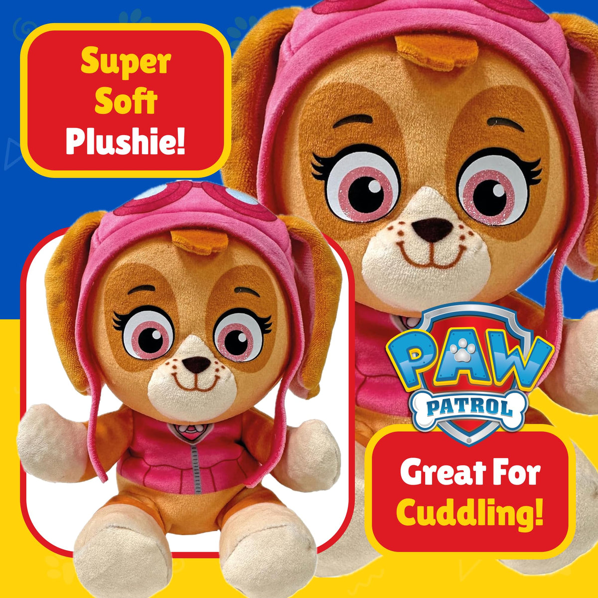 TY - Skye Paw Patrol Floppy Plush 6-Inch | Super Cubs Hero by Ty
