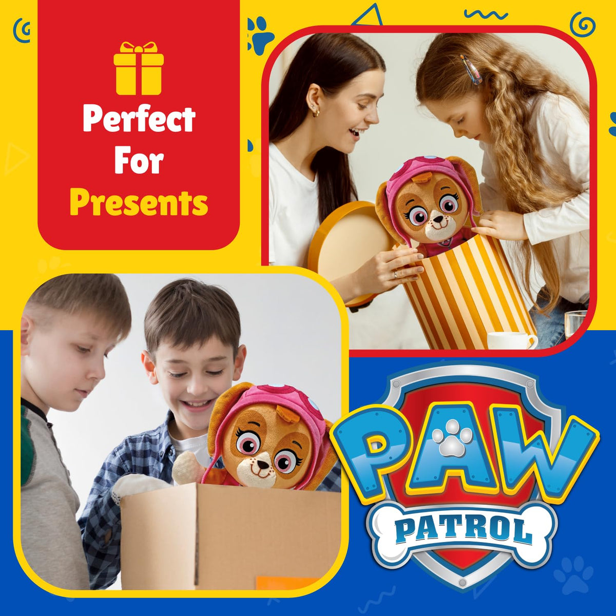 TY - Skye Paw Patrol Floppy Plush 6-Inch | Super Cubs Hero by Ty