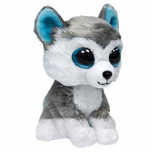 Ty Slush Husky Beanie Boo Plush – 6.5-inch Ty Beanie Boos