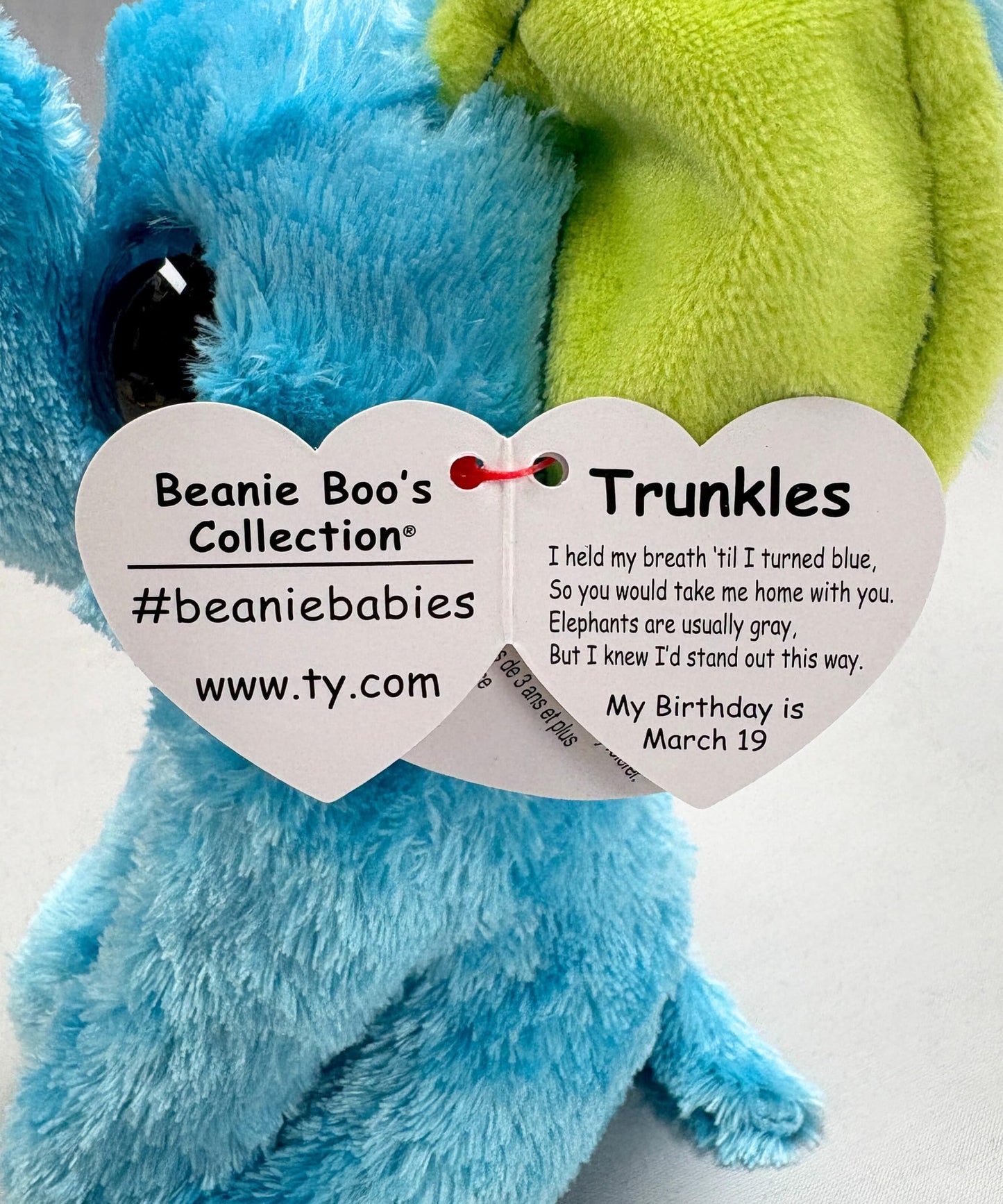 Ty Trunkles Beanie Boo Plush Toy – 6-Inch Cuddle Buddy
