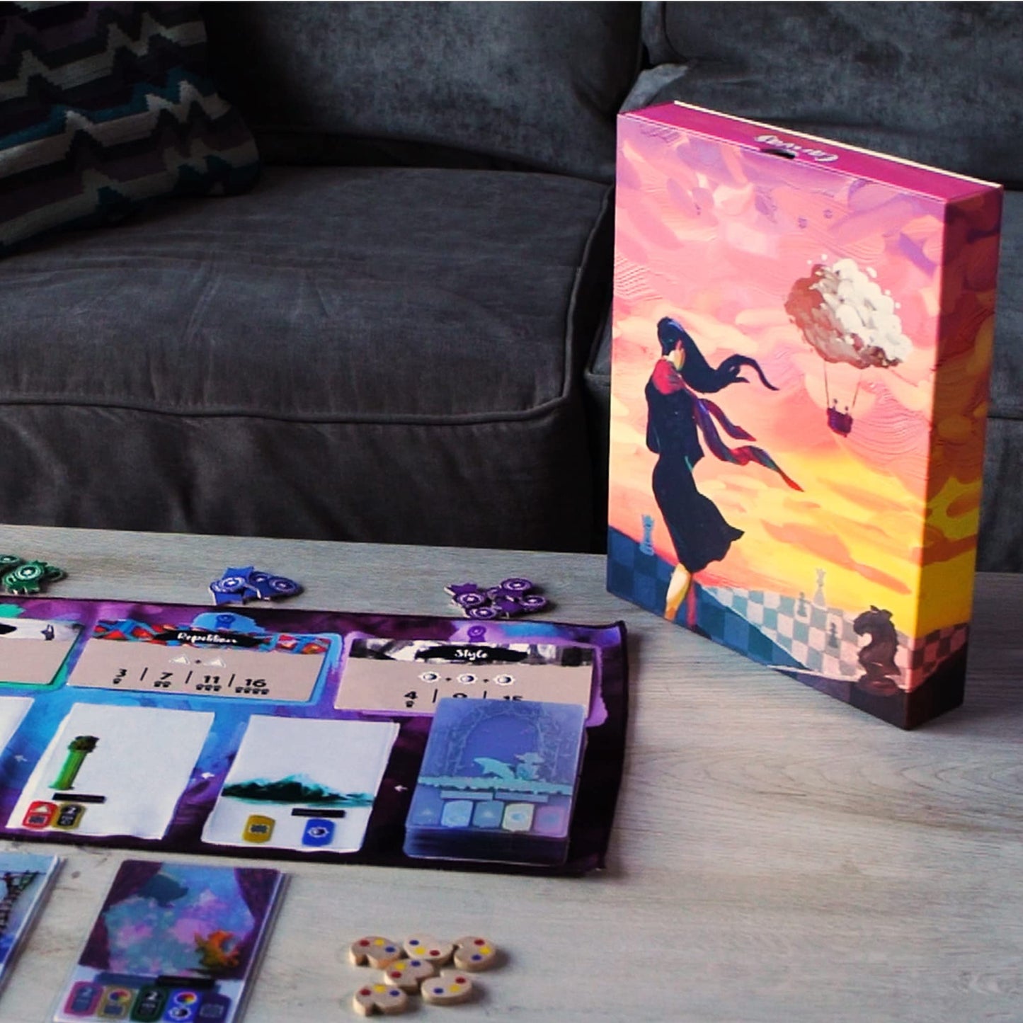 Canvas by Tycoon Games – Strategic Art Card Crafting Game for 1-5 Players, Ages 14+