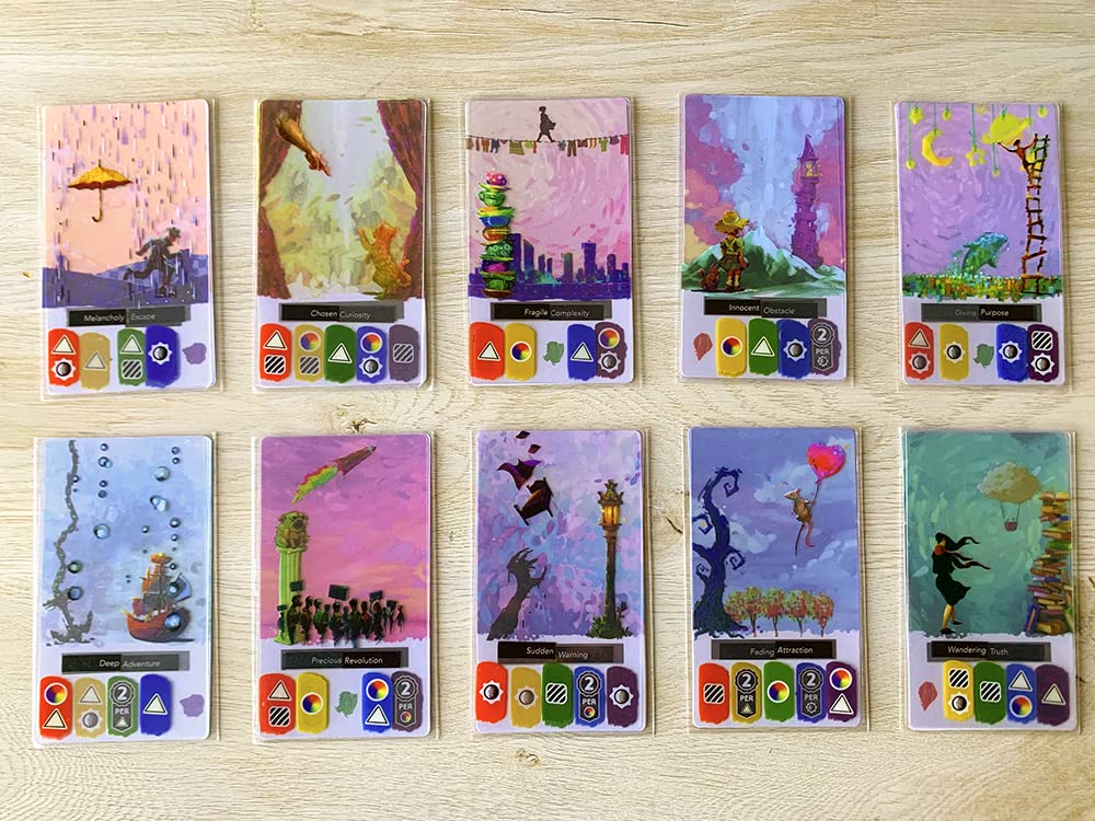 Canvas by Tycoon Games – Strategic Art Card Crafting Game for 1-5 Players, Ages 14+