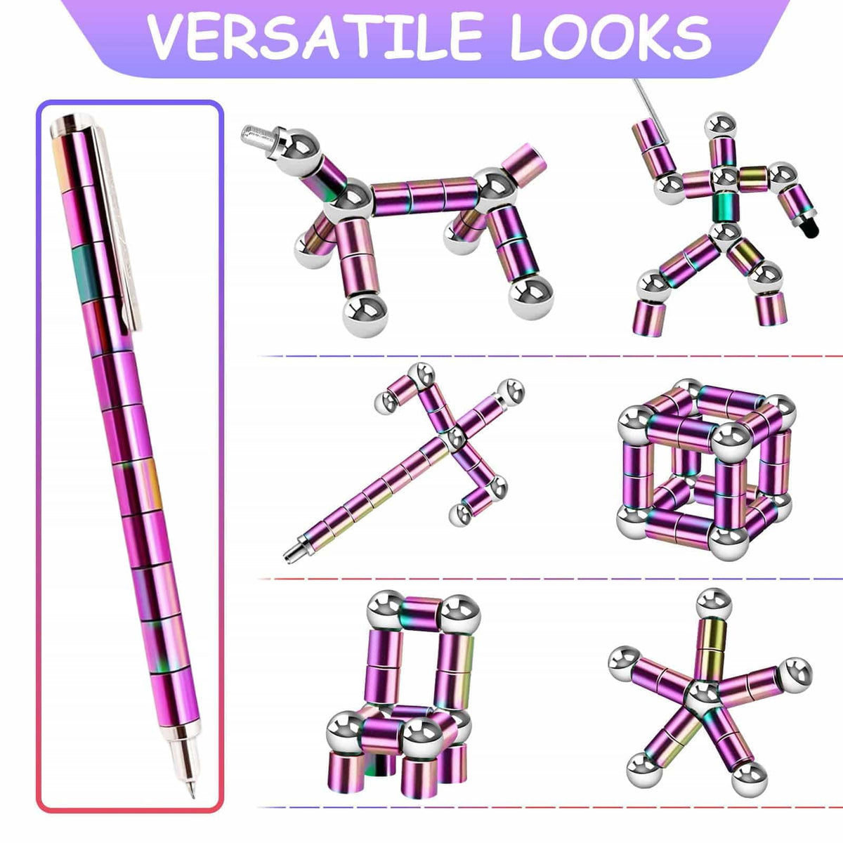 TYJHAFN Fidget Pen Gifts for Him & Her – Novelty Gadget Pens with Stylus