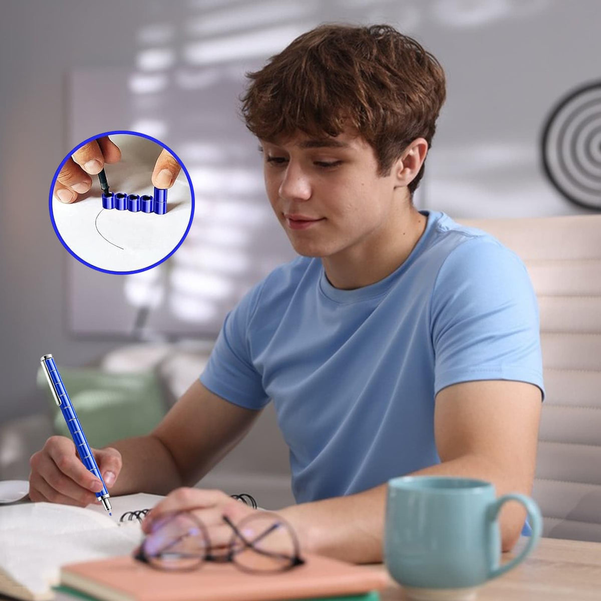 TYJHAFN Magnetic Fidget Pen – Creative Deformation Toy for Teens, Unique Gift for Boys & Girls