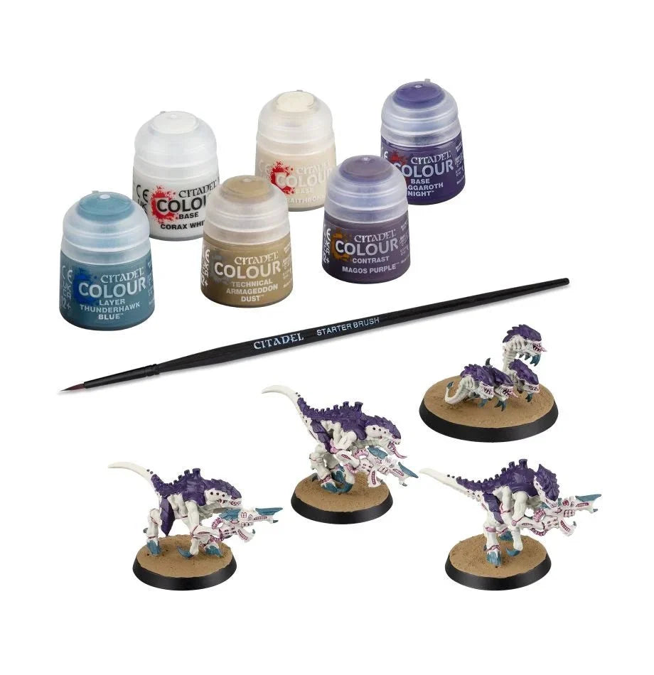 Tyranids Termagant & Ripper Swarm Paint Set