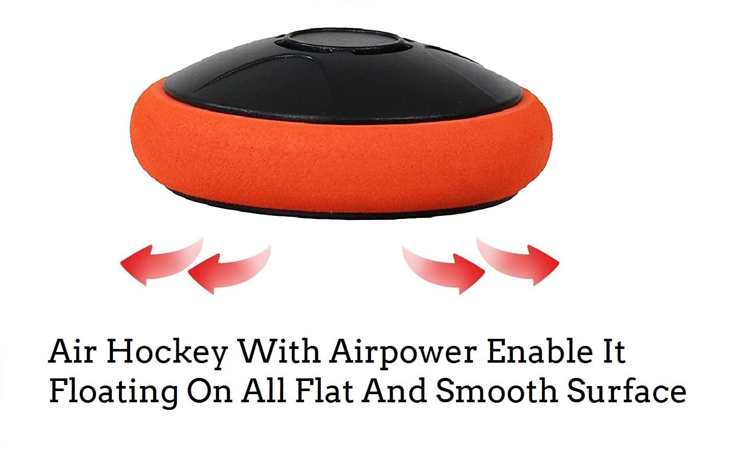 TYRDAN Floating Air Hockey Pucks and Paddles – Rechargeable USB-Powered Set for Any Flat Surface
