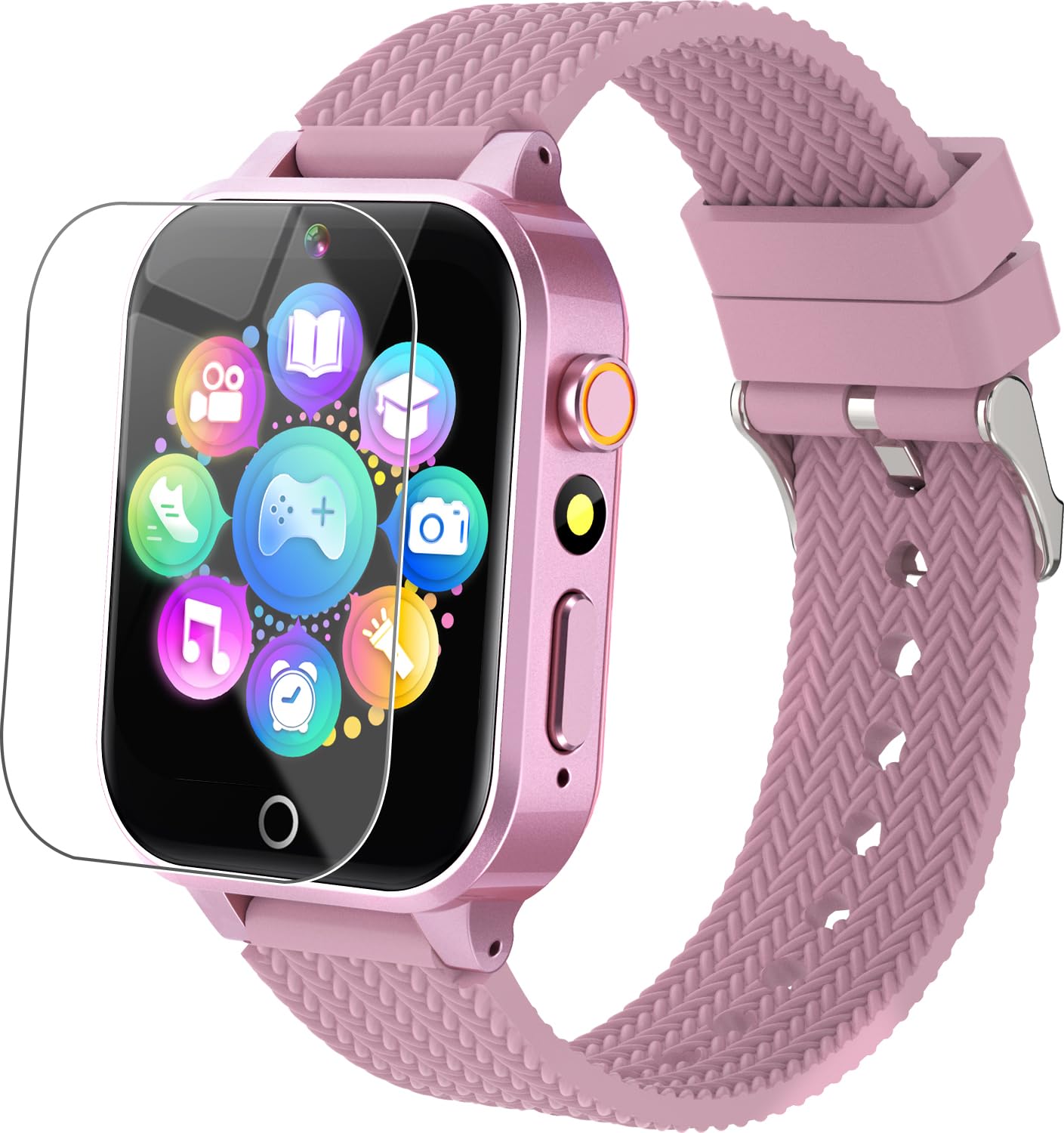 Tywop Kids Smart Watch for Girls 3-12 — 26 Puzzle Games, HD Camera, Storybook, Metal Case