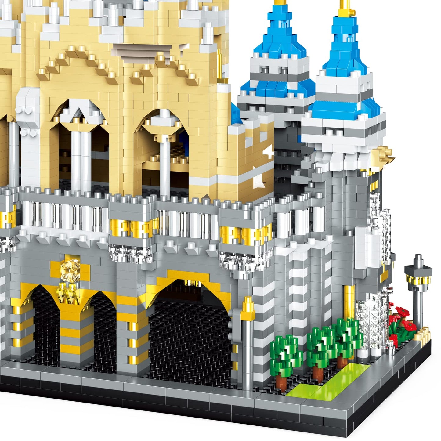 TzFioy Fairyland Castle Set (5297 Pcs) – European Architecture Model for Kids & Adults