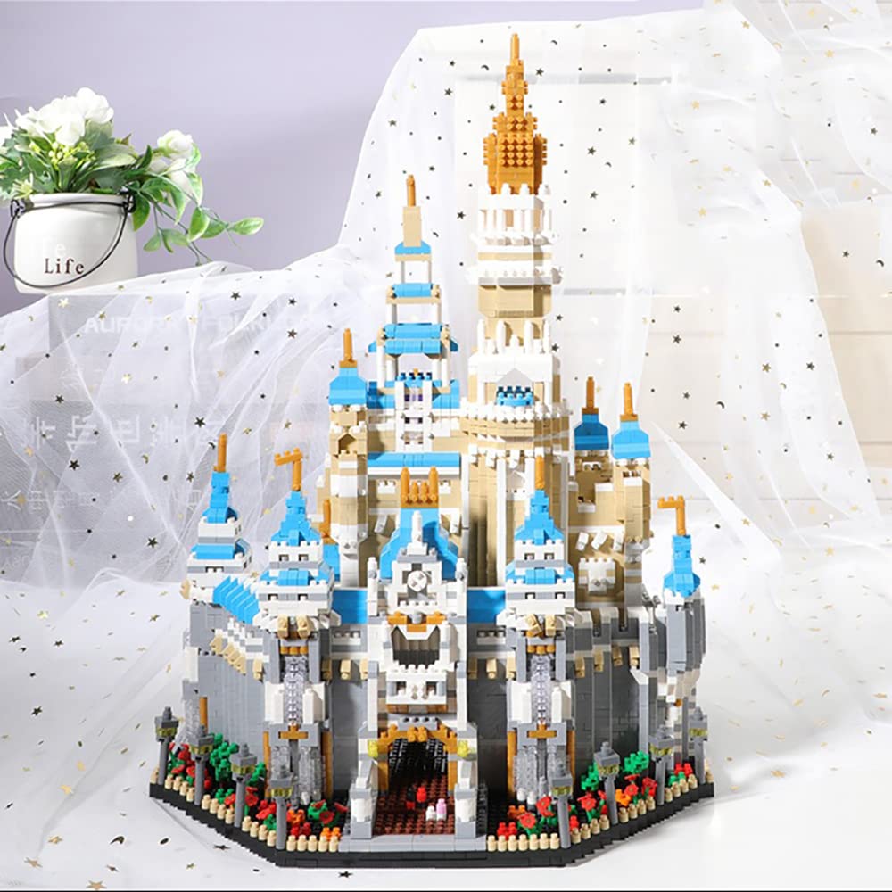 TzFioy Fairyland Castle Set (5297 Pcs) – European Architecture Model for Kids & Adults