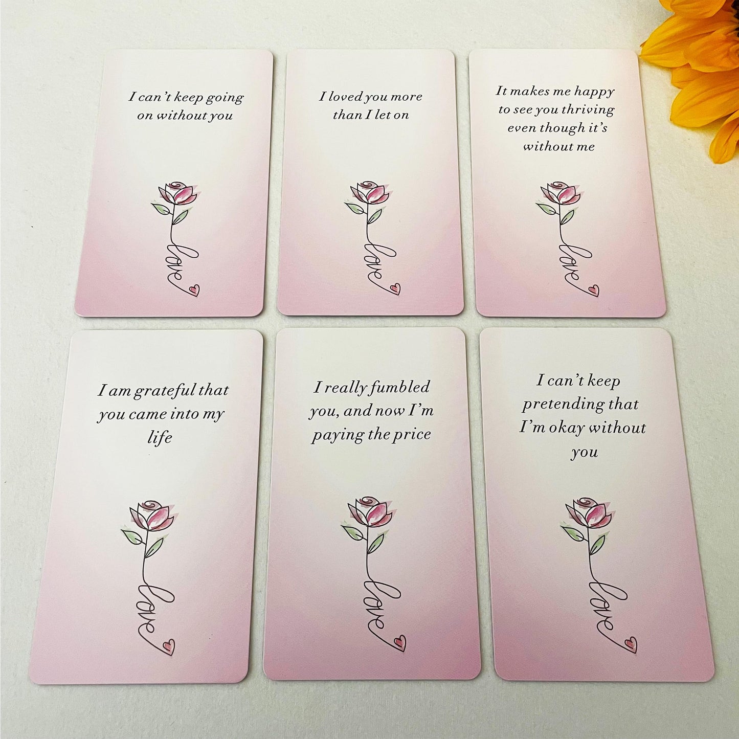 Tzxamsez Roses in Love Oracle Cards Deck for Beginners | Love Life Insight