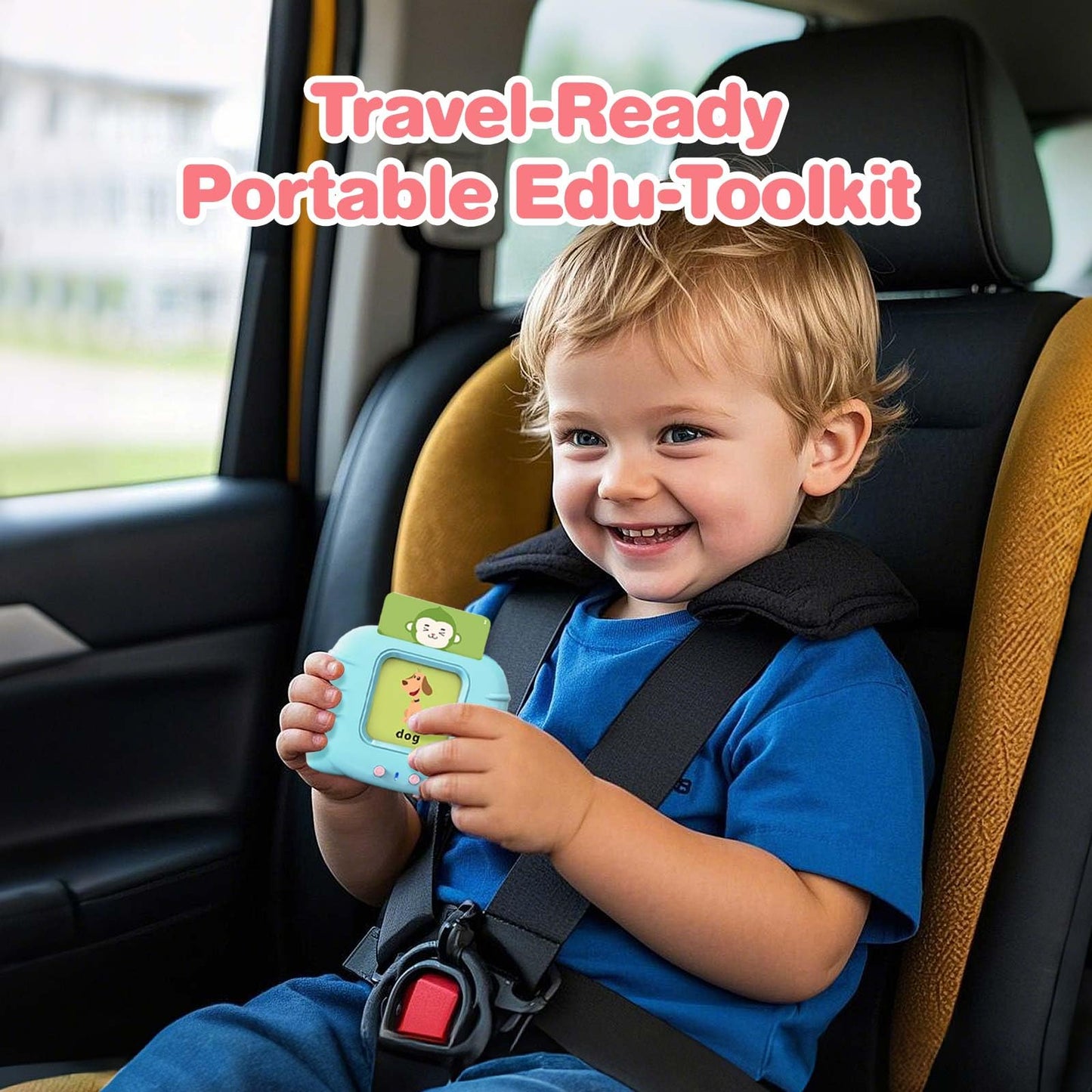 U-LEARNER 296 Sight Words Talking Flash Cards for Toddlers | Montessori Speech Toy