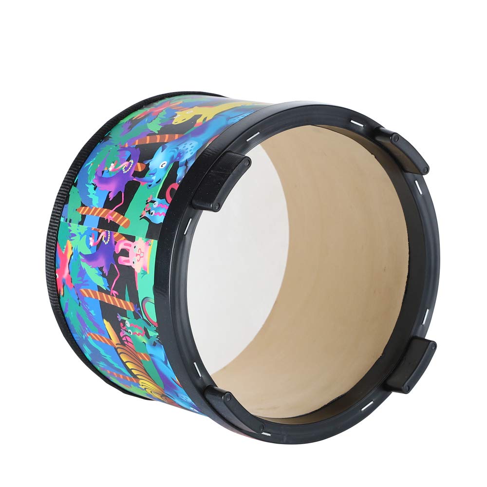 Ubblove Floor Tom Drum for Kids – 8-Inch Montessori Instrument with 2 Mallets