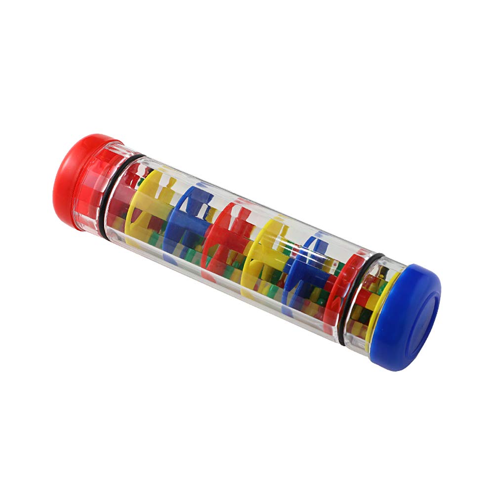 Ubblove Rainmaker 8-Inch Mini Rainstick Toy for Babies – Colorful Shaker