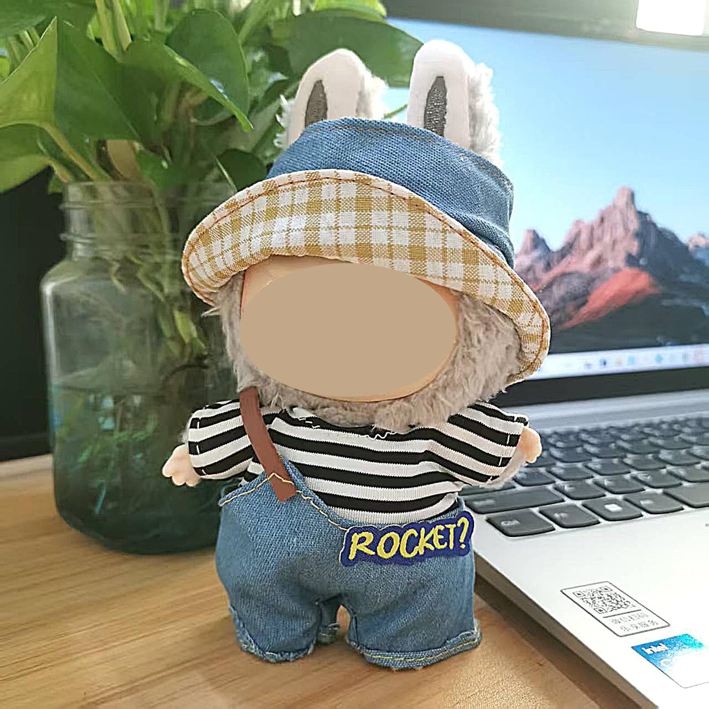 UCAI 17cm Doll Clothes Set – Labubu Dress-Up Outfit for 17cm Dolls