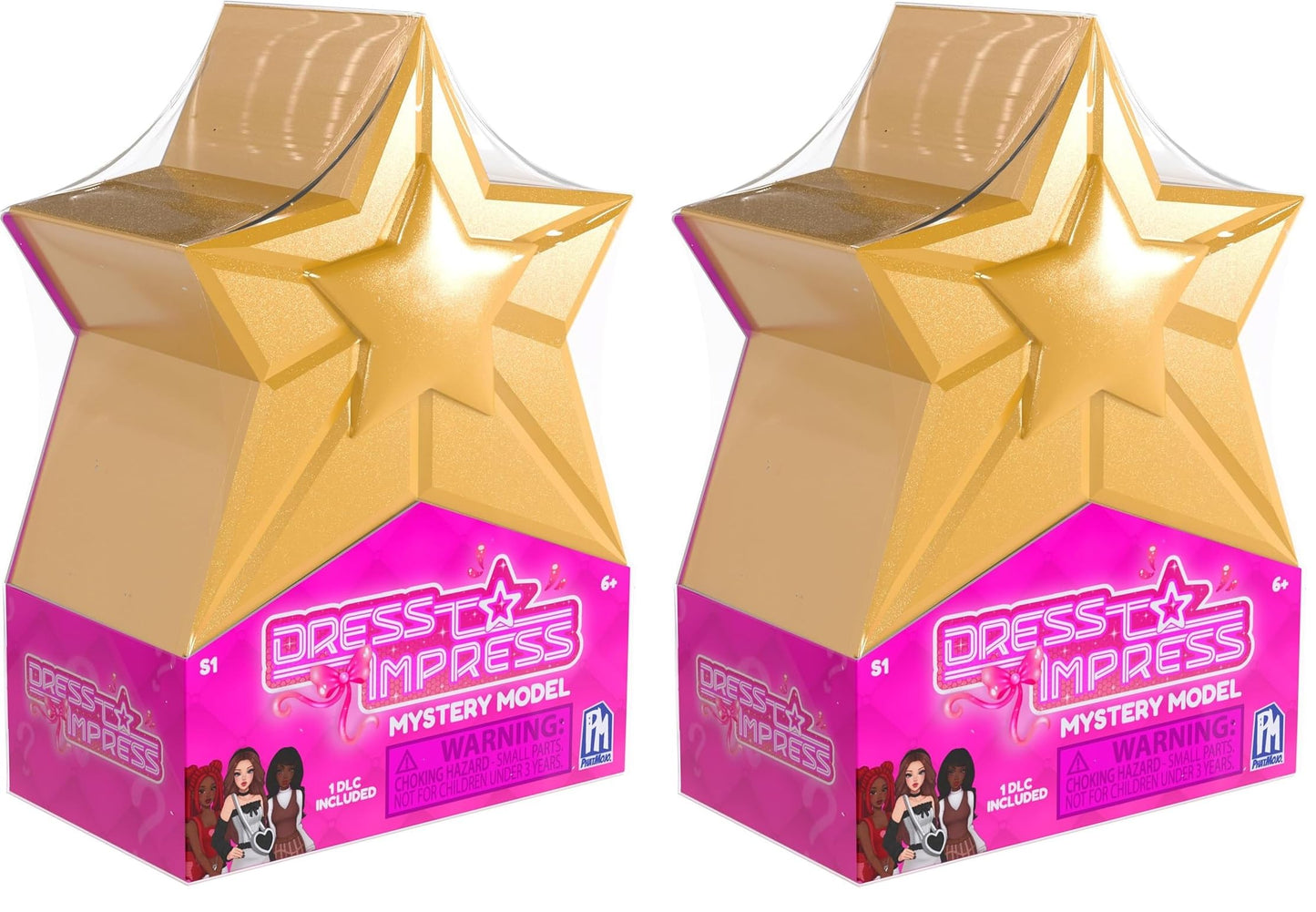 UCC Distributing Dress to Impress Wave 1 Gold 2-Pack Dolls + DLC Codes