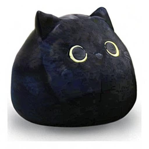 UEncounter Black Cat Plush Toy – 55cm Soft Cat Pillow, Cute Gift for Kids, Girlfriend & Baby Girls