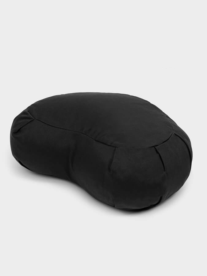 Yoga Studio European Organic Buckwheat Zafu Crescent Cushion