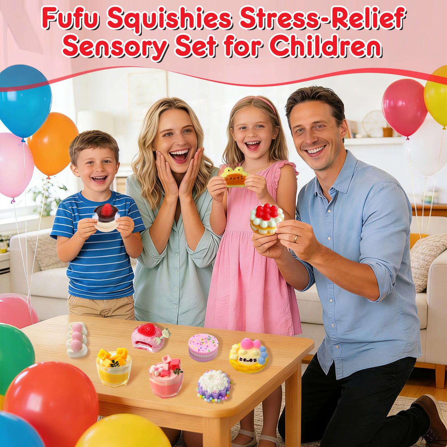 UGRASEA Taba Squishy 10Pack – Ultra-Realistic Dessert Toys for Sensory Fun & Stress Relief