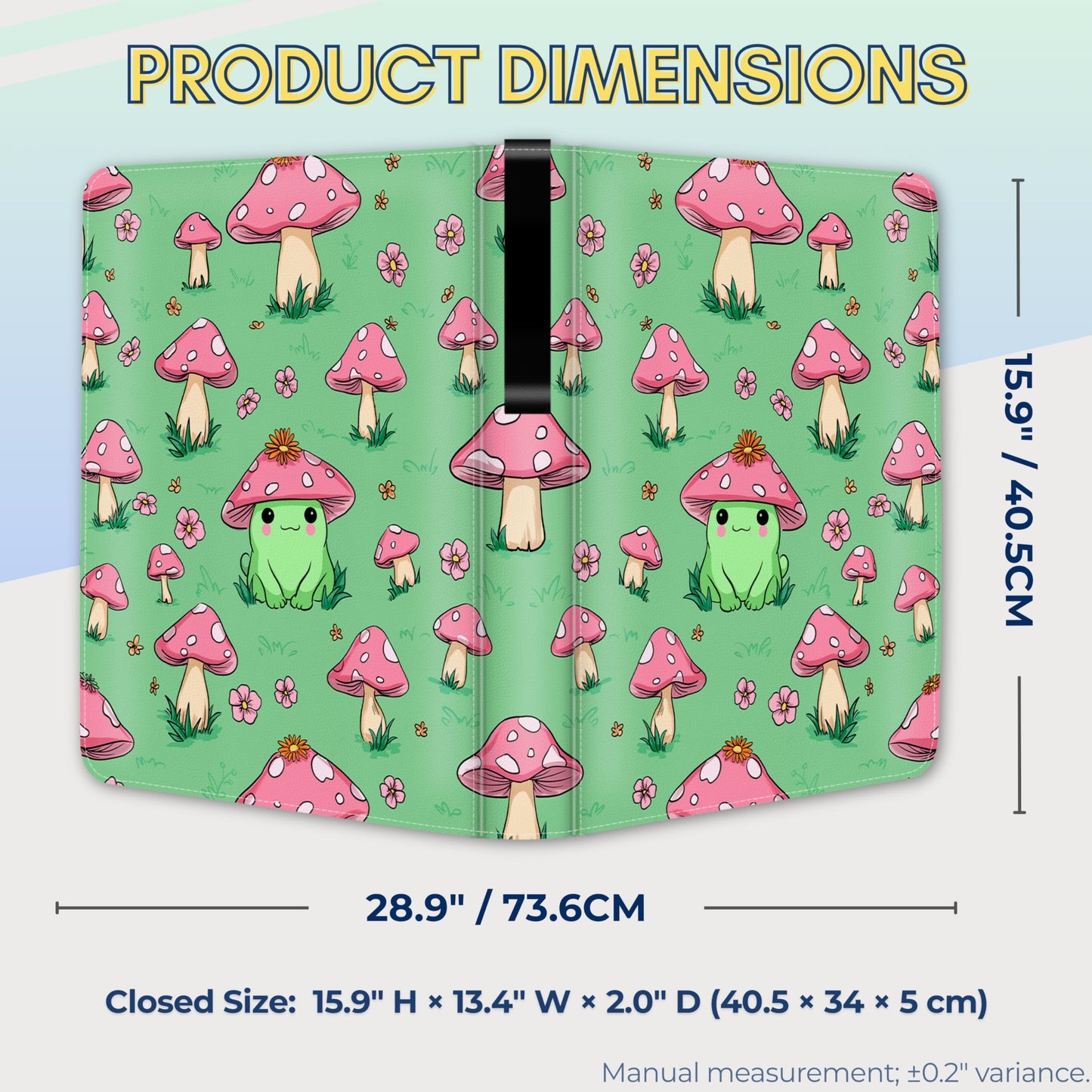 UGYAZX Toploader Binder: 360-Capacity, 50 Top Loaders, 3x4 Card Pockets, Water-Resistant PU Cover