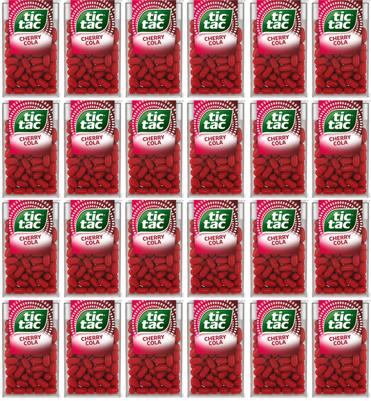 24 x Tic Tac Cherry Cola 49G