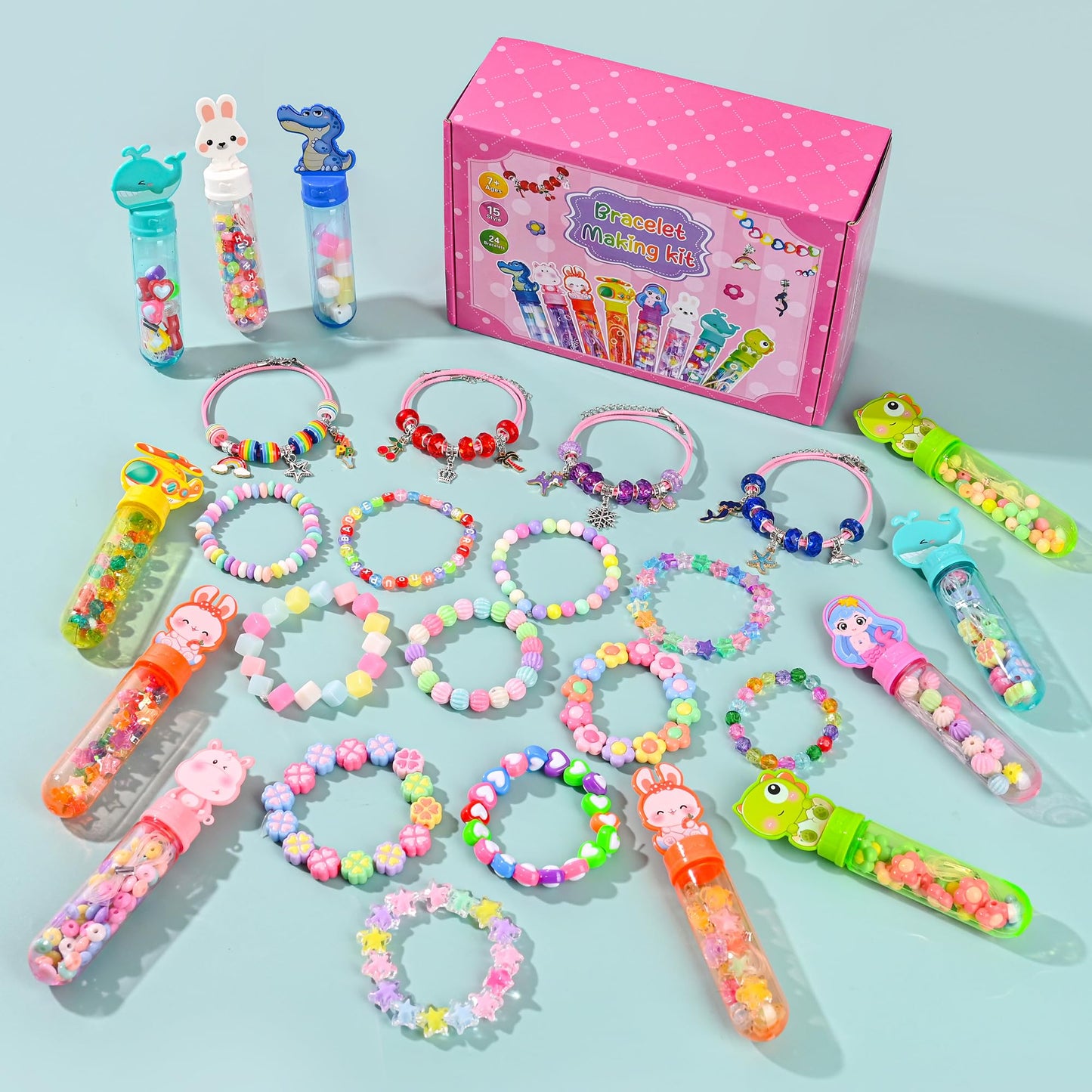 Ulema 24Pack Bracelet Kit – DIY Jewelry Making & Party Favors Gift Box