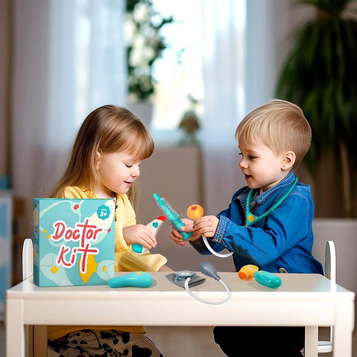ULOVEME Doctor Kit for Toddlers 3-5 – Pretend Play Medical Set