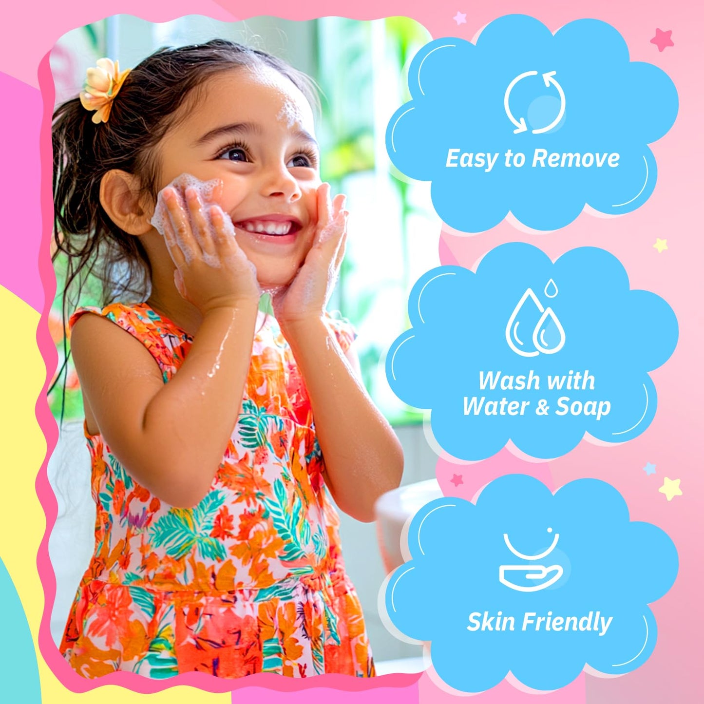 ULOVEME Kids Real Makeup Kit — Safe, Washable, Non-Toxic Unicorn Toy