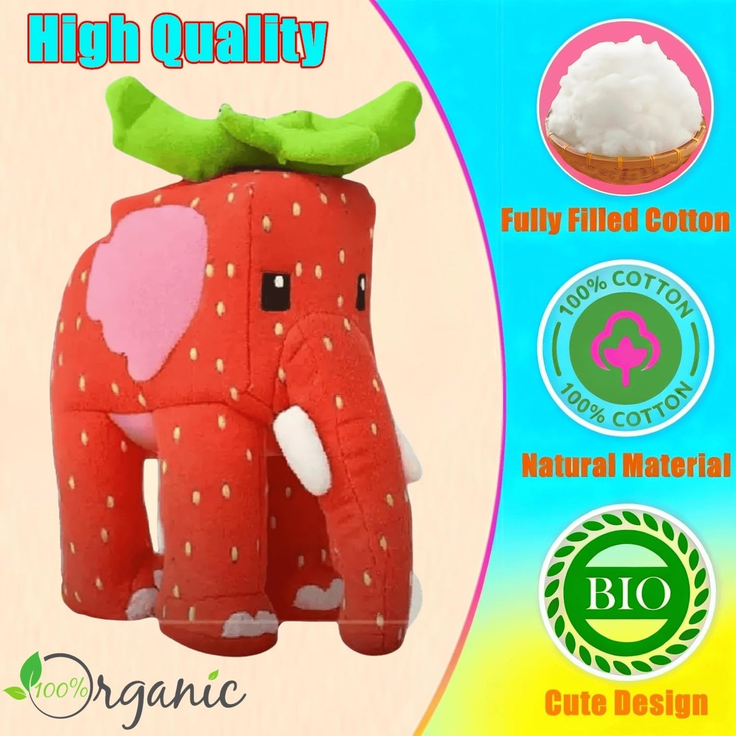 ULTHOOL Steal a Brainrot Plush Toy, 9.8 in Red — Collectible Brain Rot Plush Gift for Fans