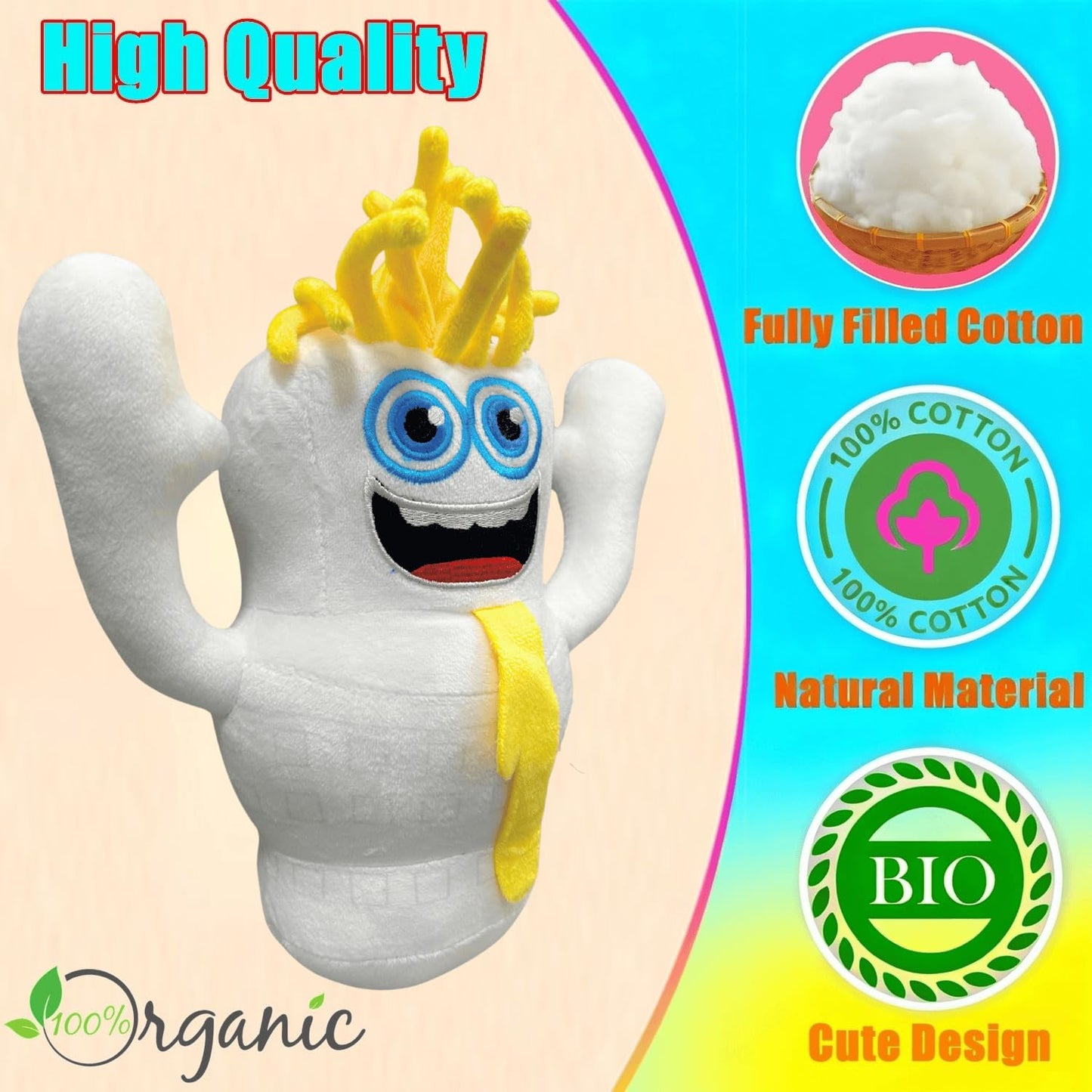 ULTHOOL Steal a Brainrot Plush Toys | Adorable Brainrot Spaghetti Tualetti — Collectible Gift for Fans