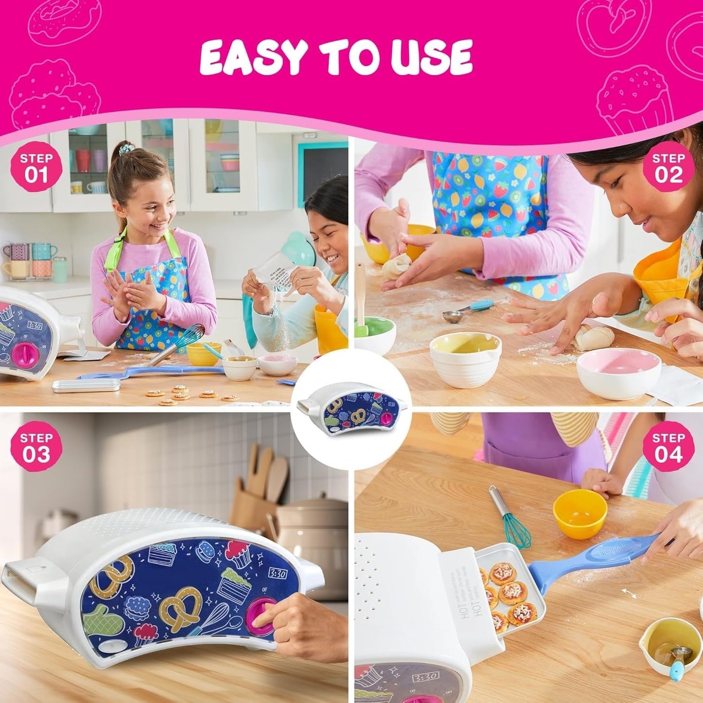 Ultimate Easy Bake Oven Baking Bundle – Oven, Mixes, Sprinkles & Tools for Kids 8+