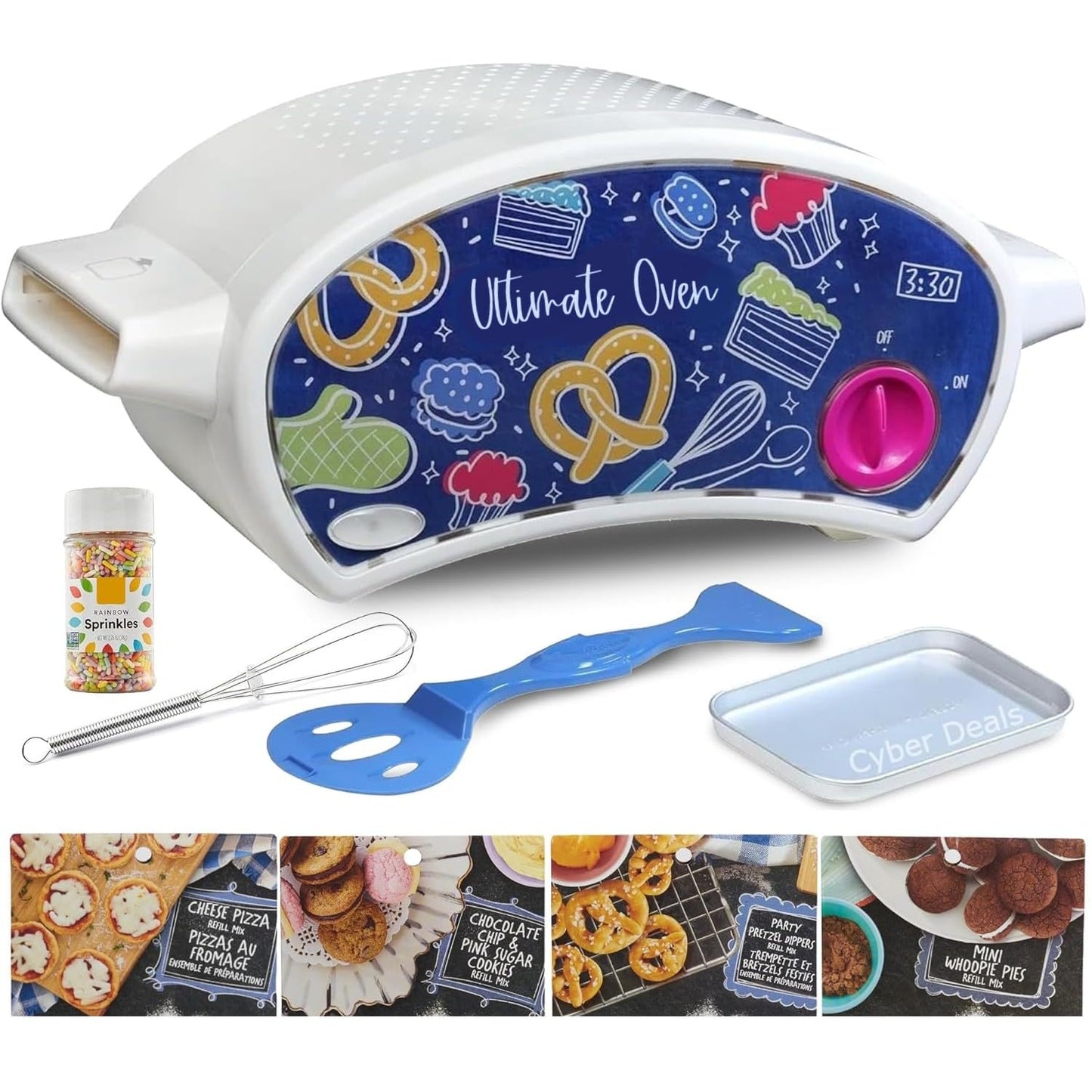 Ultimate Easy Bake Oven Baking Bundle – Oven, Mixes, Sprinkles & Tools for Kids 8+