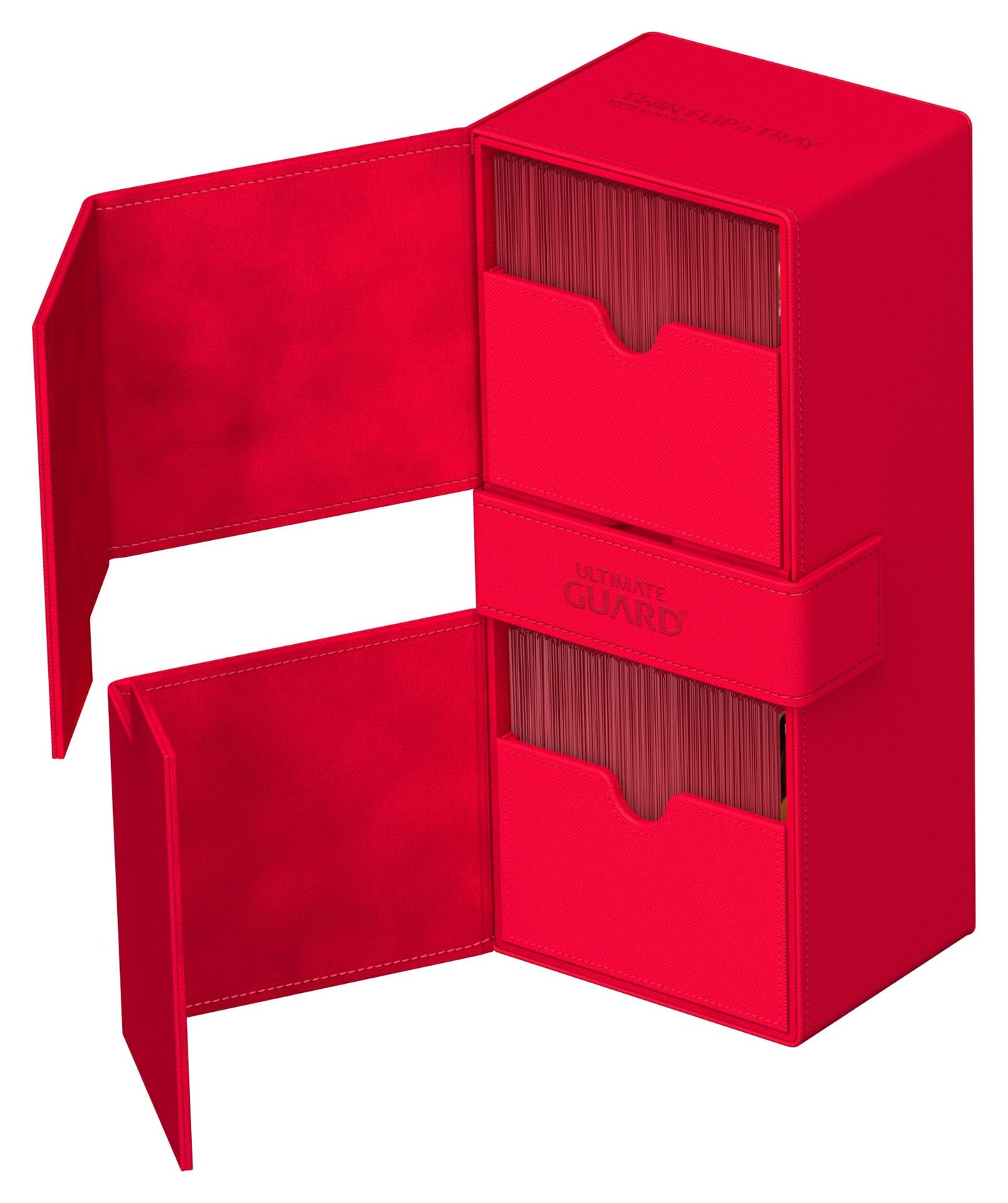 Ultimate Guard Twin Flip'n'Tray 266+ Deck Case – Independent Trays, Magnetic Closure, Microfiber Lining