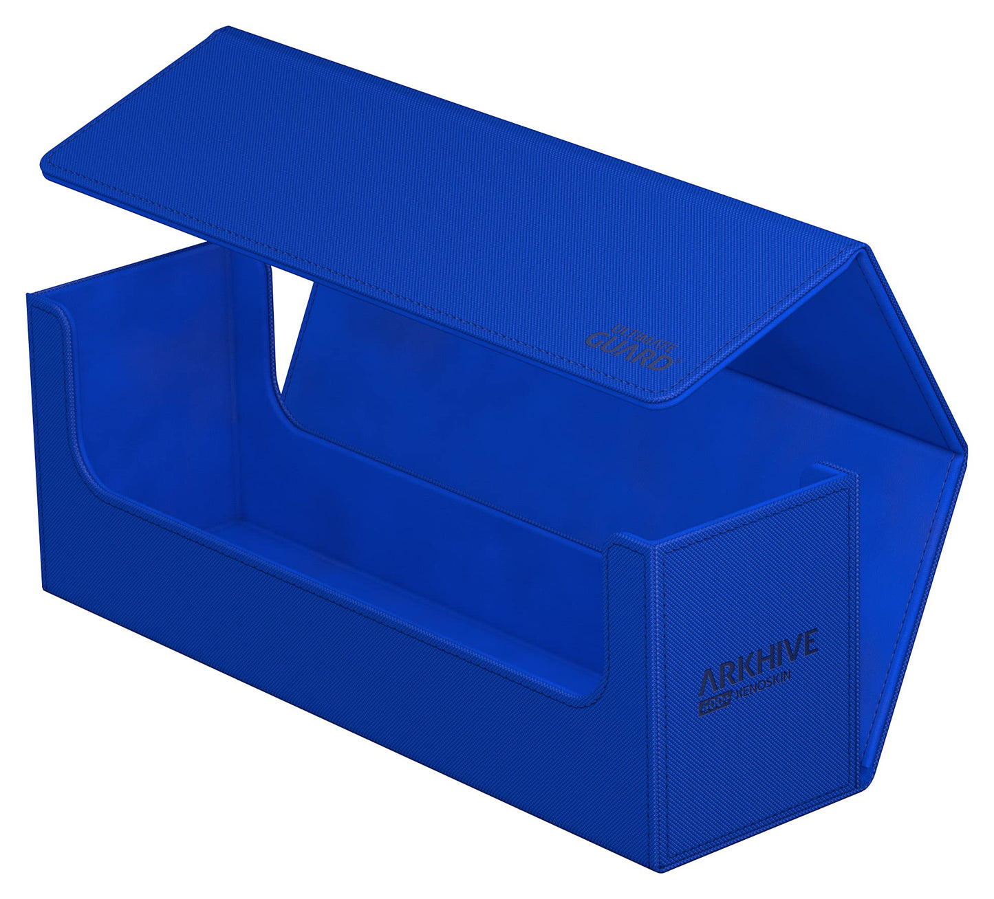 Ultimate Guard Arkhive 400+ Deck Case Blue – 400 Double-Sleeved or 500 Single-Sleeved Cards, Magnetic Closure