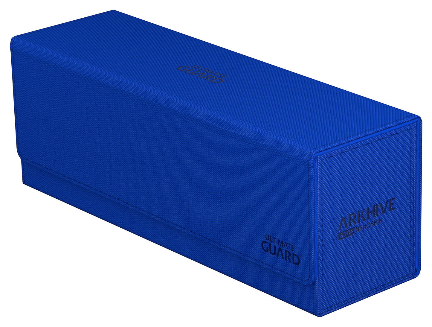 Ultimate Guard Arkhive 400+ Deck Case Blue – 400 Double-Sleeved or 500 Single-Sleeved Cards, Magnetic Closure