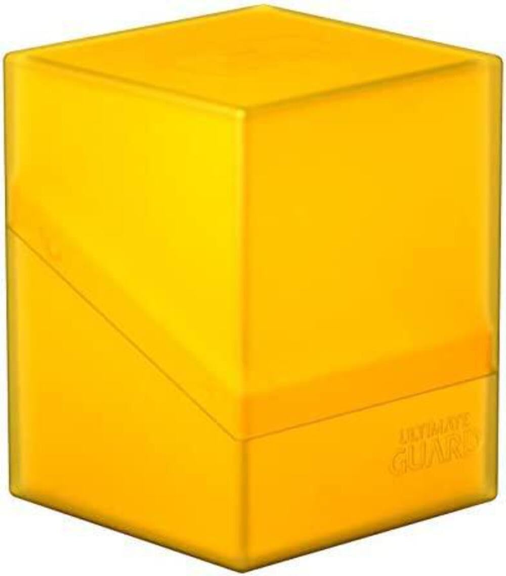 Ultimate Guard Boulder 100+ Classic Deck Case – Frosted, Secure, Durable Storage for 100 Double-Sleeved Cards