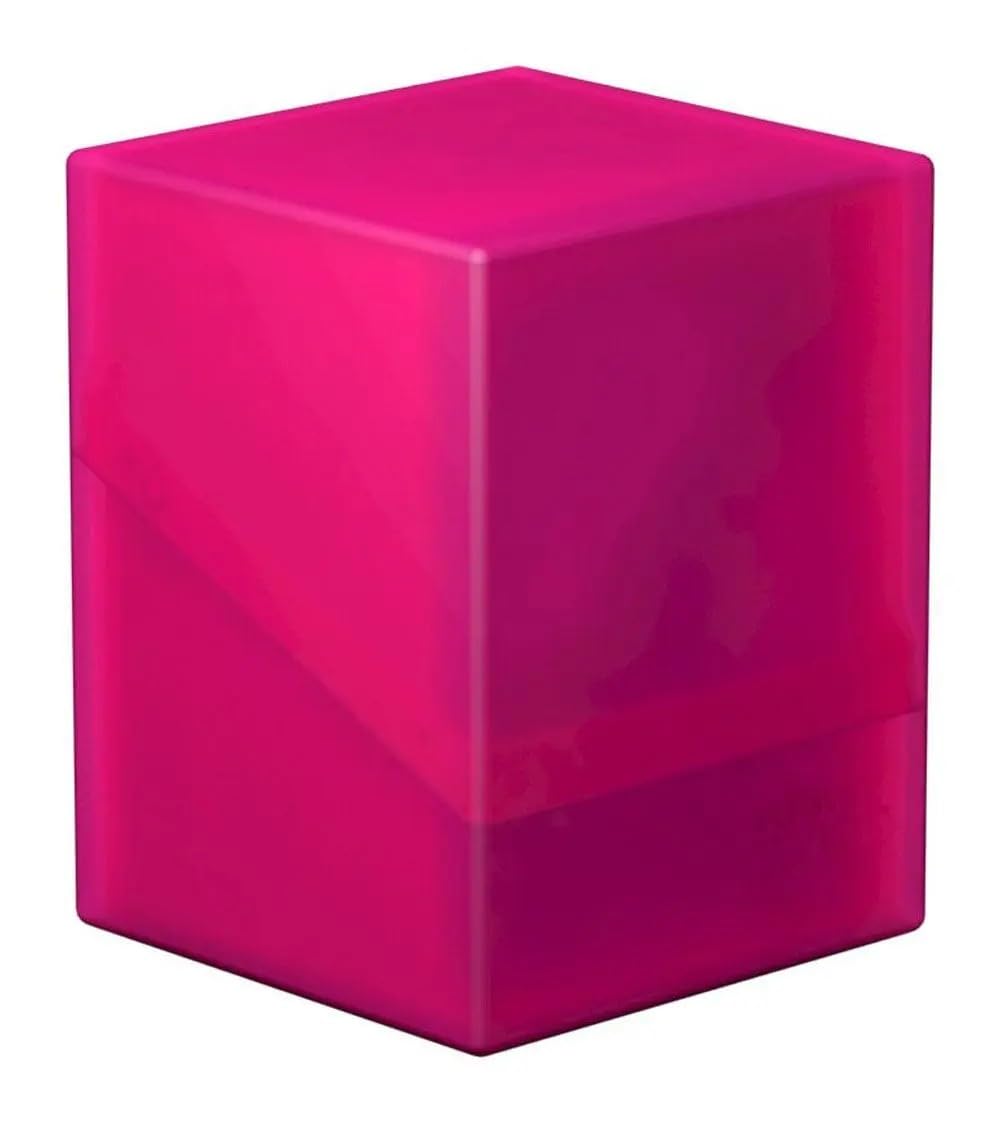 Ultimate Guard Boulder 100+ Classic Deck Case – Secure, Durable Storage for 100 Double-Sleeved Cards | Rhodonite Soft-Touch