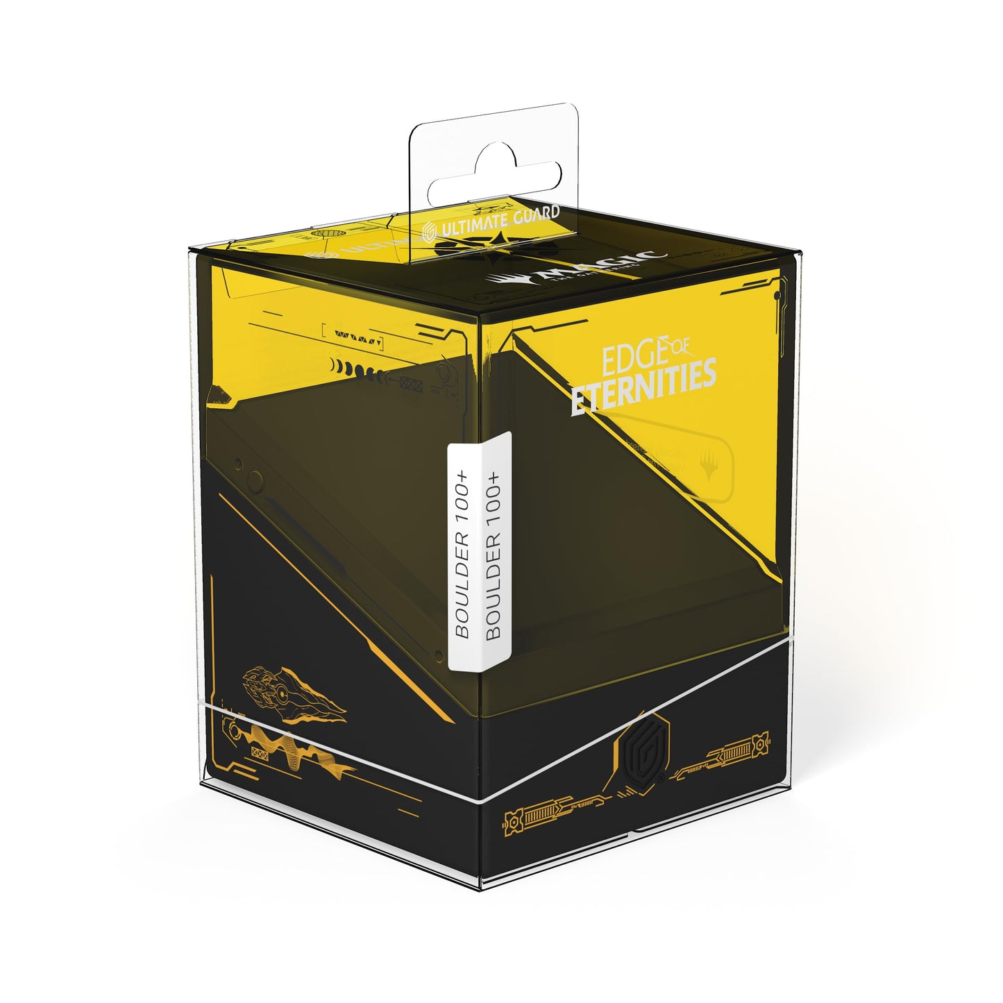 Ultimate Guard Boulder 100+ Deck Box – MTG Edge of Eternities Sunstar | Secure, Durable Card Storage