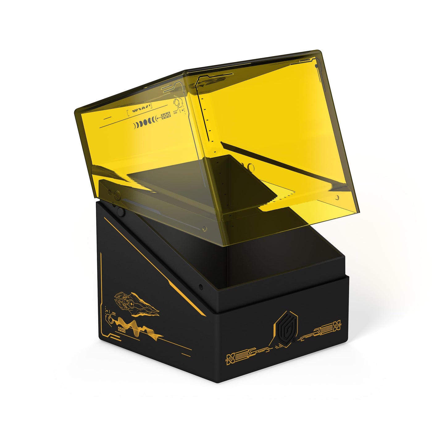 Ultimate Guard Boulder 100+ Deck Box – MTG Edge of Eternities Sunstar | Secure, Durable Card Storage