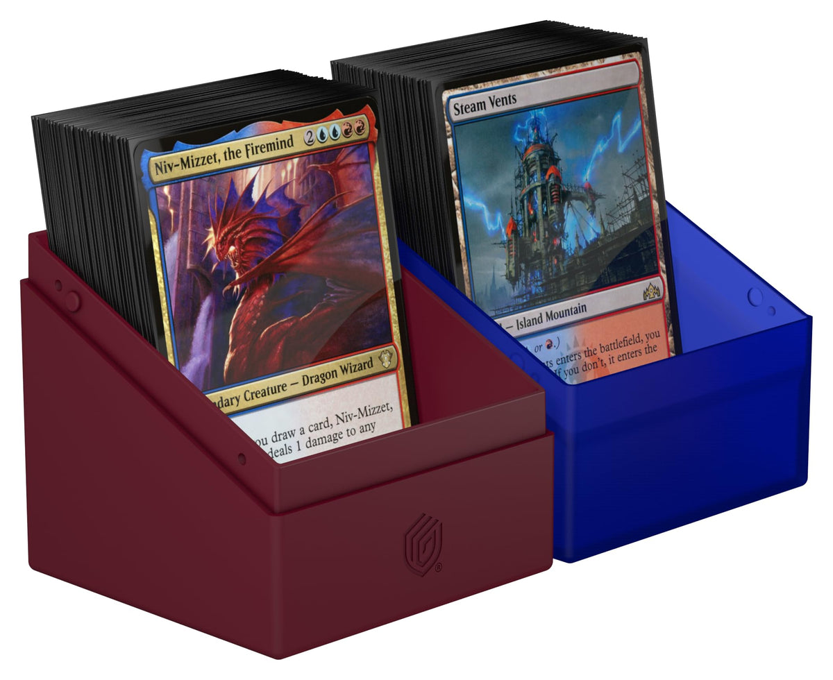 Ultimate Guard Boulder 100+ MTG Guild Summit Izzet Deck Box | Official Artwork