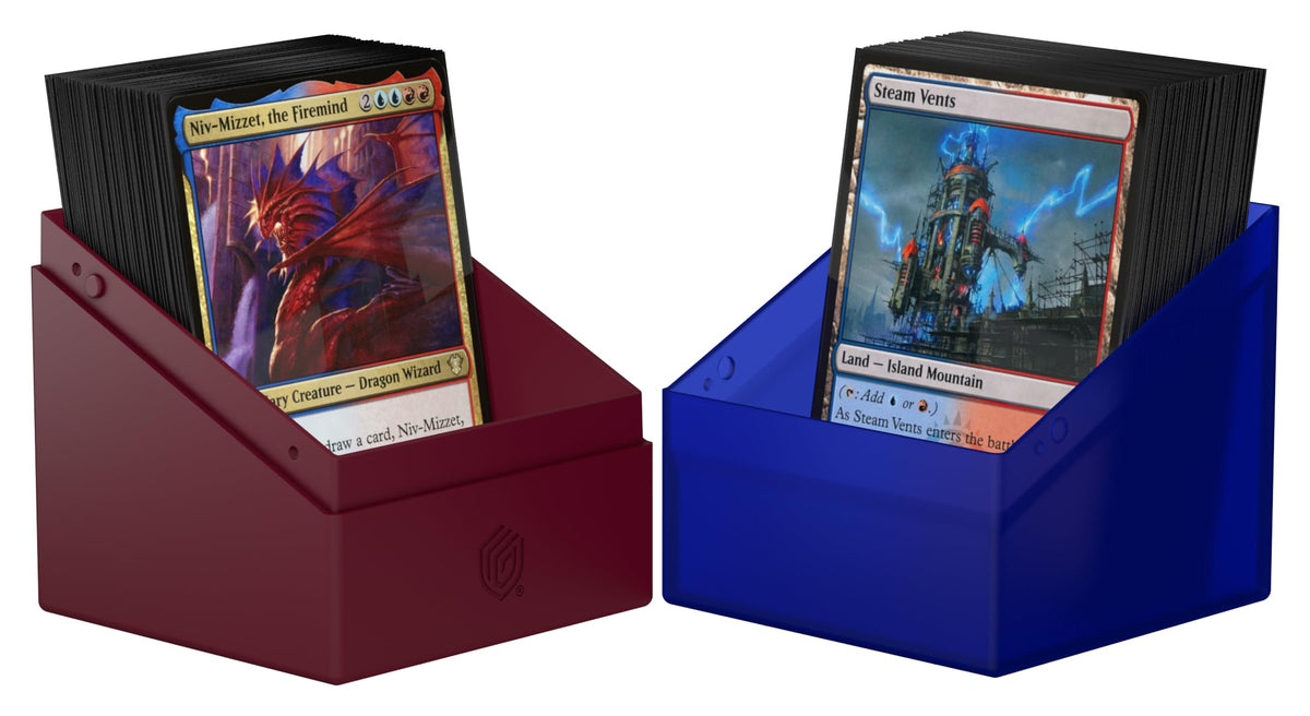 Ultimate Guard Boulder 100+ MTG Guild Summit Izzet Deck Box | Official Artwork