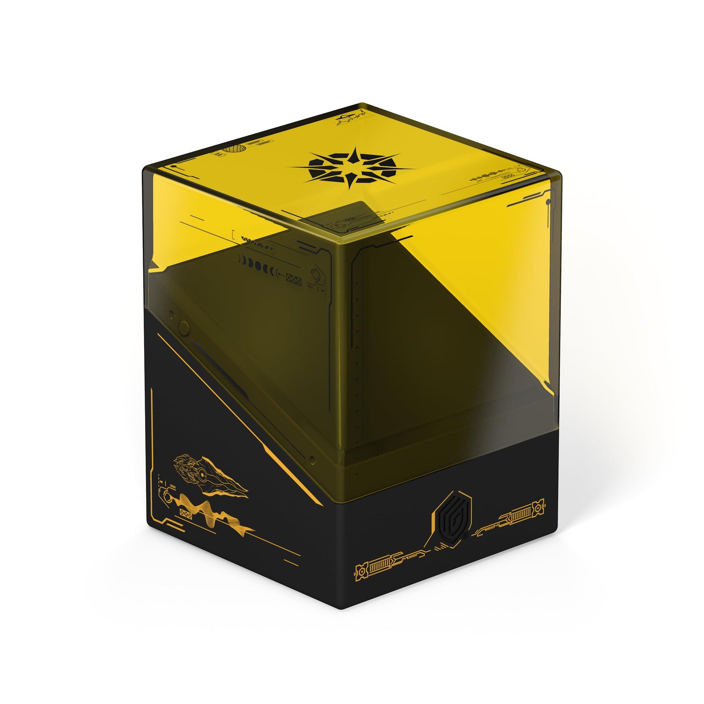 Ultimate Guard Boulder 100+ Deck Box – MTG Edge of Eternities Sunstar | Secure, Durable Card Storage