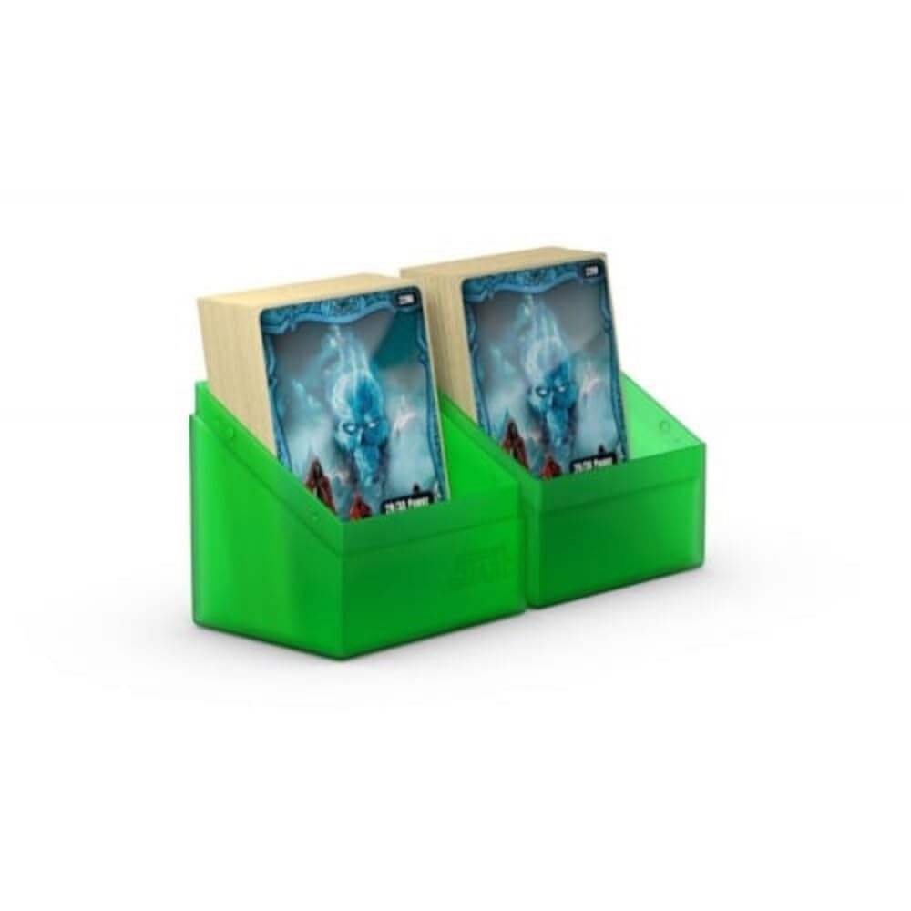 Ultimate Guard Boulder 80+ Classic Emerald Deck Case — Secure, Durable Storage