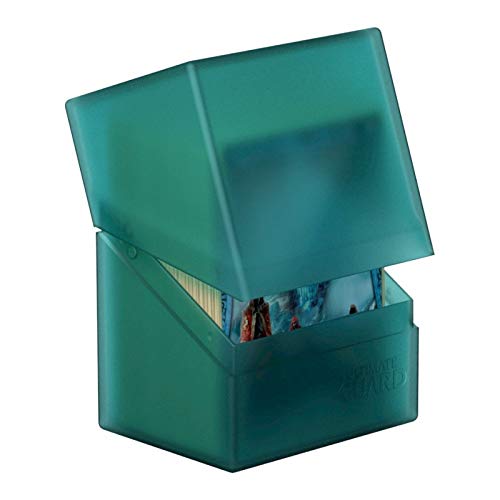Ultimate Guard Boulder 80+ Classic Deck Case – Malachite, Secure & Durable Storage for 80 Double-Sleeved TCG Cards | Soft-Touch Finish