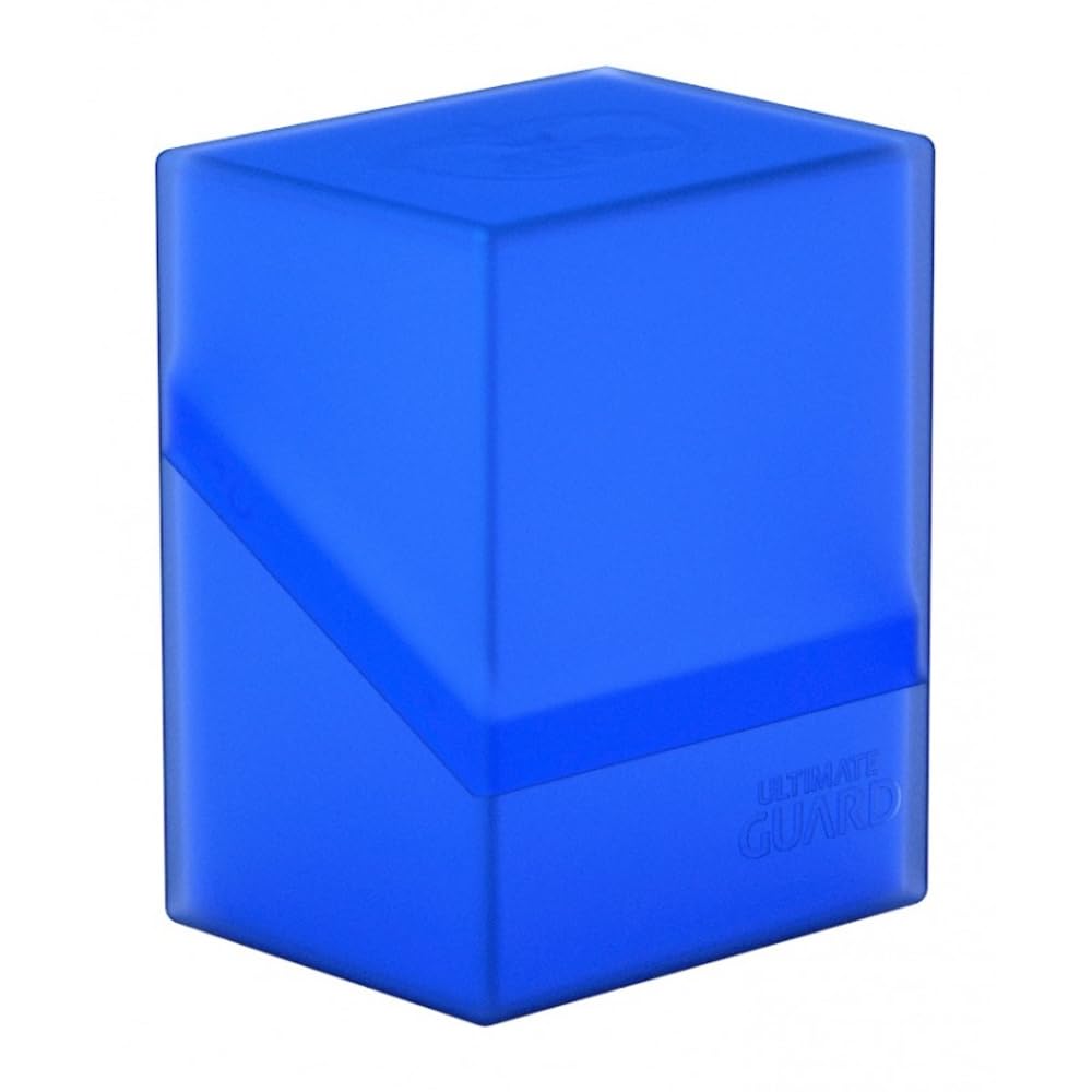 Ultimate Guard Boulder 80+ Classic Deck Case – Sapphire, Secure & Durable TCG Storage