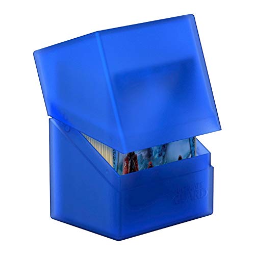 Ultimate Guard Boulder 80+ Classic Deck Case – Sapphire, Secure & Durable TCG Storage