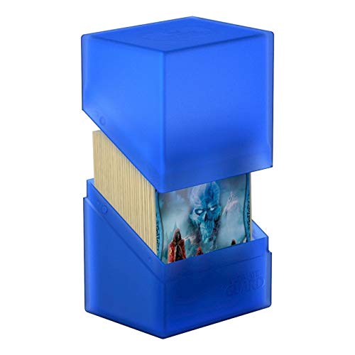 Ultimate Guard Boulder 80+ Classic Deck Case – Sapphire, Secure & Durable TCG Storage